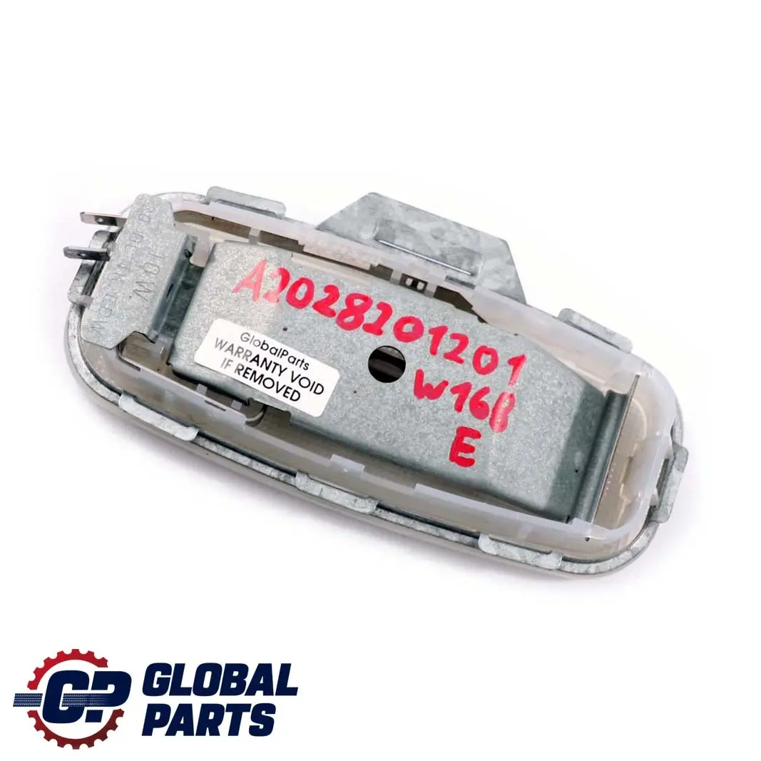 Mercedes-Benz A C E W168 W202 W210 Rear Dome Lamp Interior Light to with Part number A2028201201 Mercedes-Benz A C E W168 W202 W210 Rear Dome Lamp Interior Light - SKU A2028201201 - Part number A2028201201