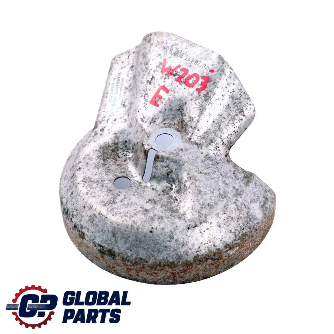 Mercedes-Benz C E W203 W211 Heat Shield Engine Mounting Bracket to with Part number A2032410734 Mercedes-Benz C E W203 W211 Heat Shield Engine Mounting Bracket - SKU A2032410734 - Part number A2032410734