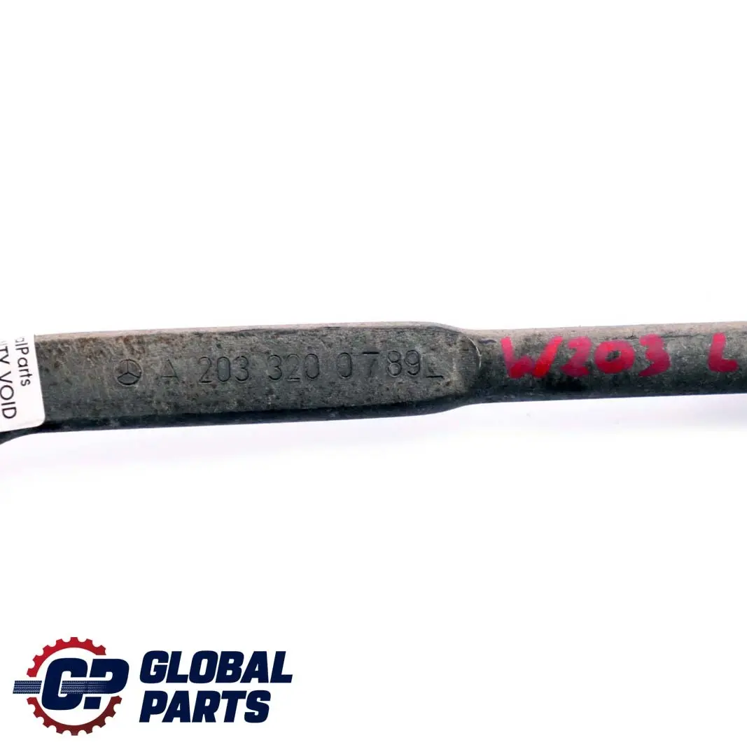 Mercedes-Benz C CLK Class W203 C209 Stabiliser Rod Rear Left to with Part number A2033200789 Mercedes-Benz C CLK Class W203 C209 Stabiliser Rod Rear Left - SKU A2033200789 - Part number A2033200789