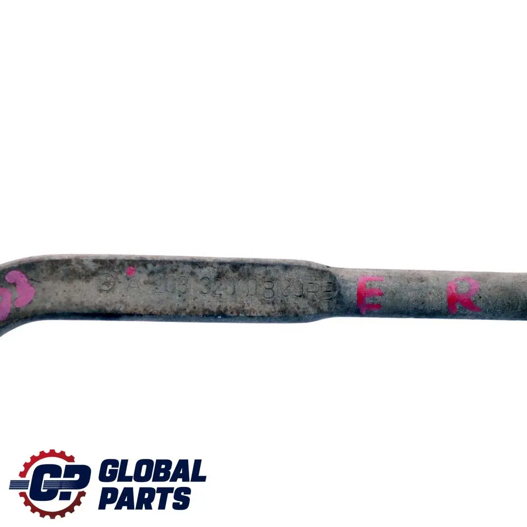 Mercedes-Benz W203 Stabilizzatore Frizione Posteriore Destra per con numero di parte A2033200889 Mercedes-Benz W203 Stabilizzatore Frizione Posteriore Destra - SKU A2033200889 - Numero di parte A2033200889