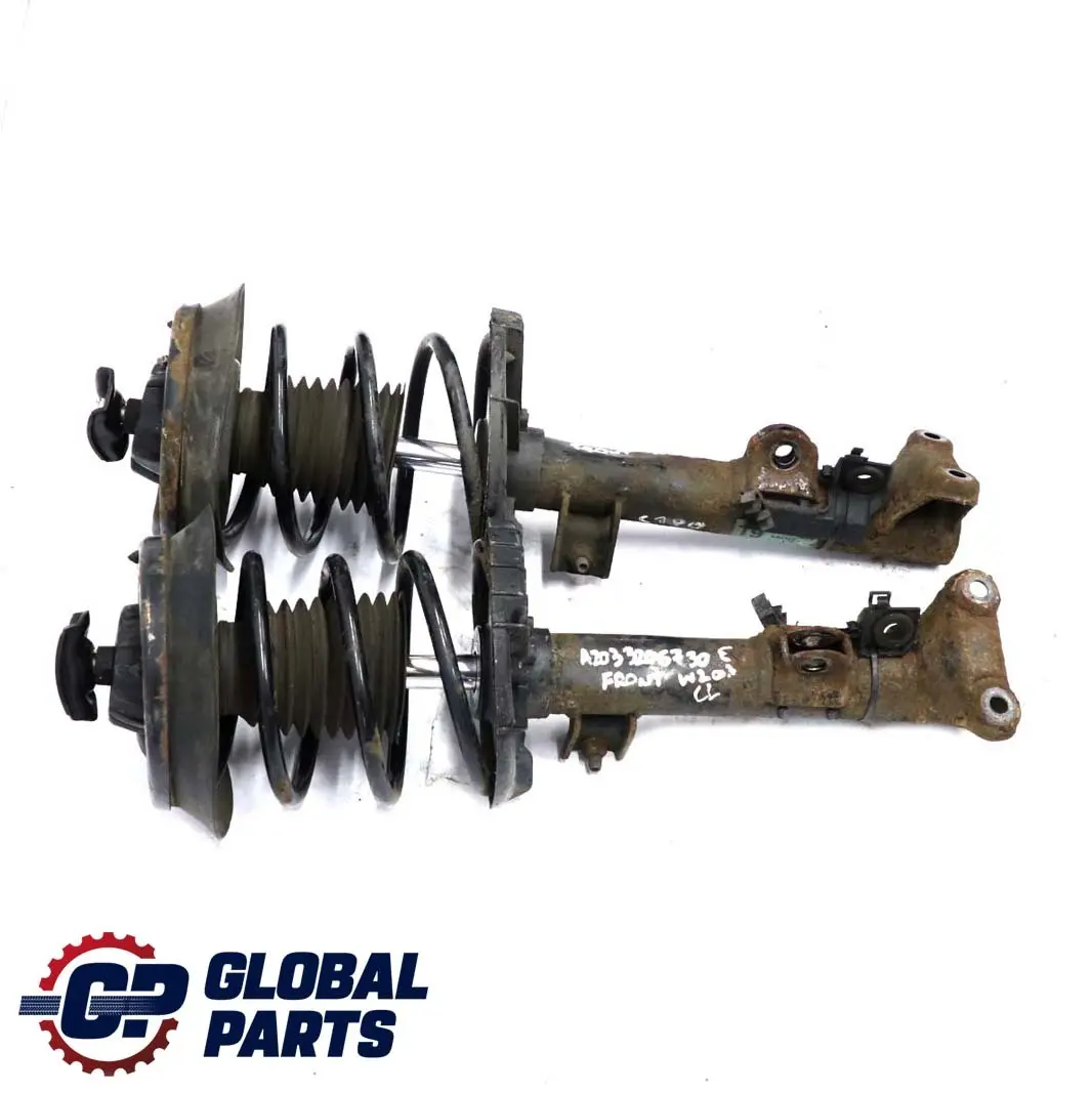 Mercedes-Benz C CLC W203 CL203 SportCoupe Front Shock Absorber Spring Strut Set to with Part number A2033206730 Mercedes-Benz C CLC W203 CL203 SportCoupe Front Shock Absorber Spring Strut Set - SKU A2033206730 - Part number A2033206730