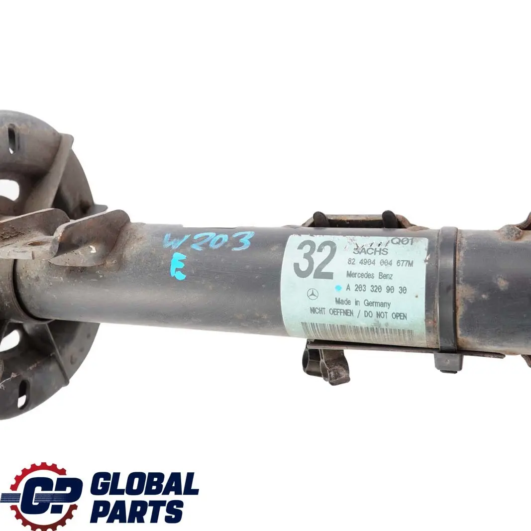 Benz CLK C209 Sachs Vorderachse Vorne Links Rechts Stoßdämpfer für Mercedes mit Teilenummer A2033209030 Mercedes Benz CLK C209 Sachs Vorderachse Vorne Links Rechts Stoßdämpfer - SKU A2033209030 - Teilenummer A2033209030