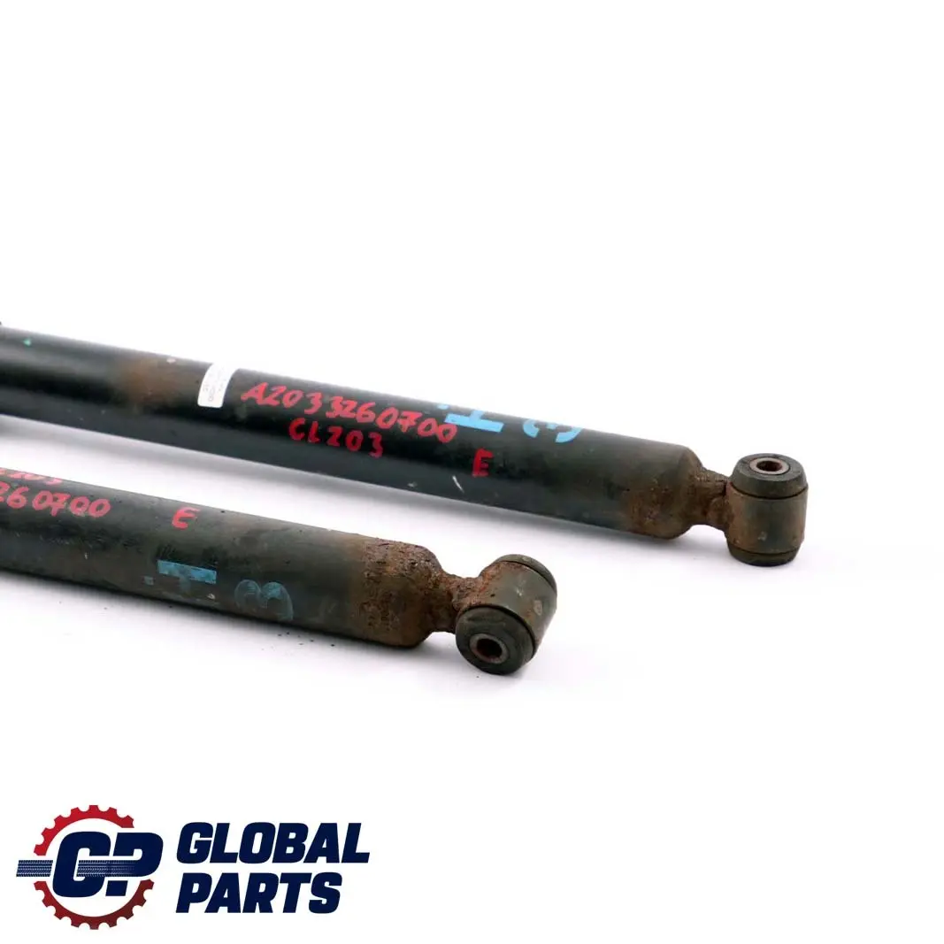Mercedes-Benz CLC-Class CL203 Rear Shock Absorber Spring Strut Set H3 to with Part number A2033260700 Mercedes-Benz CLC-Class CL203 Rear Shock Absorber Spring Strut Set H3 - SKU A2033260700 - Part number A2033260700