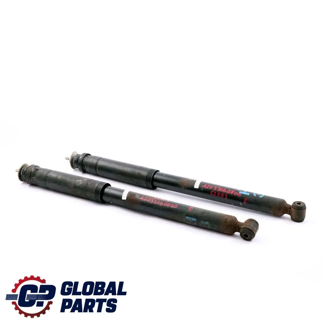  Mercedes-Benz CLC-Klasse CL203 Hinterachse Stoßdämpfer Set H3 - SKU A2033260700 - Teilenummer A2033260700