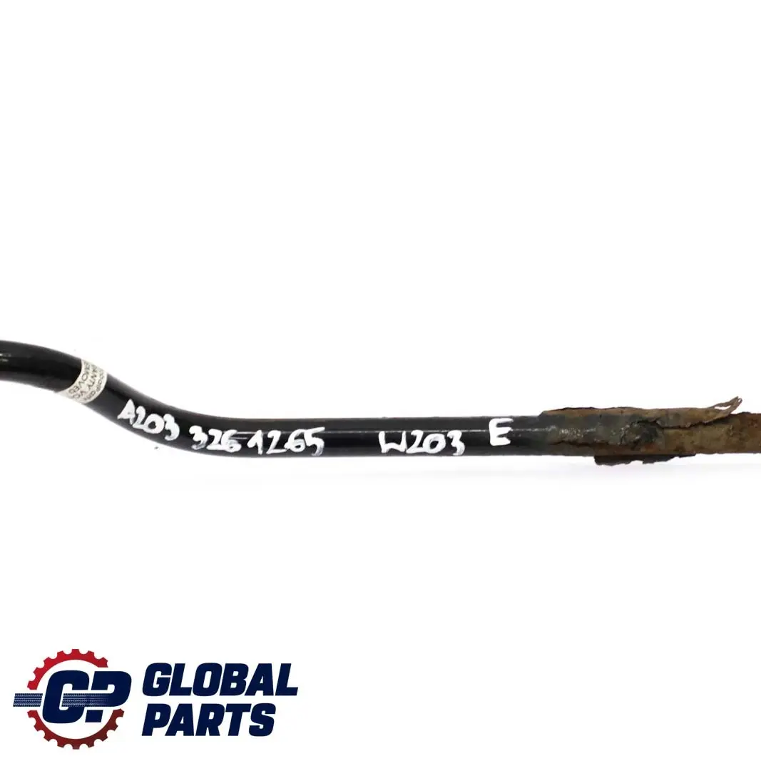 Mercedes-Benz C W203 Rear Axle Suspension Stabilizer Anti Roll Bar to with Part number A2033261265 Mercedes-Benz C W203 Rear Axle Suspension Stabilizer Anti Roll Bar - SKU A2033261265 - Part number A2033261265