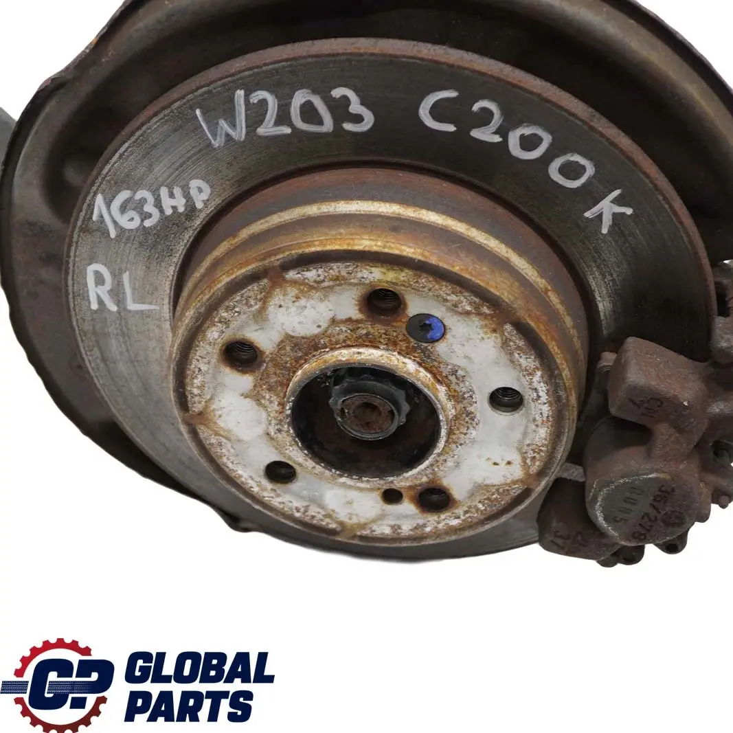 Mercedes-Benz C-Class W203 C 200 K Rear Left N/S Suspension Leg Brake Wheel Hub to with Part number A2033503908 Mercedes-Benz C-Class W203 C 200 K Rear Left N/S Suspension Leg Brake Wheel Hub - SKU A2033503908-3 - Part number A2033503908