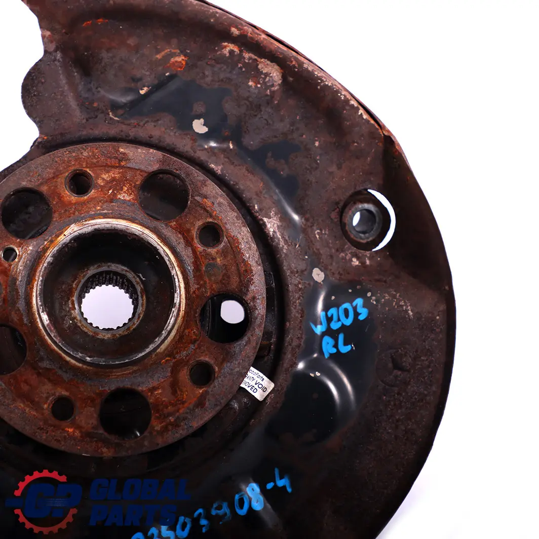 Mercedes-Benz W203 Arrière Gauche Suspension Roue Chariot Flasque Moyeu pour à propos du numéro de pièce A2033503908 Mercedes-Benz W203 Arrière Gauche Suspension Roue Chariot Flasque Moyeu - SKU A2033503908-4 - Numéro de pièce A2033503908