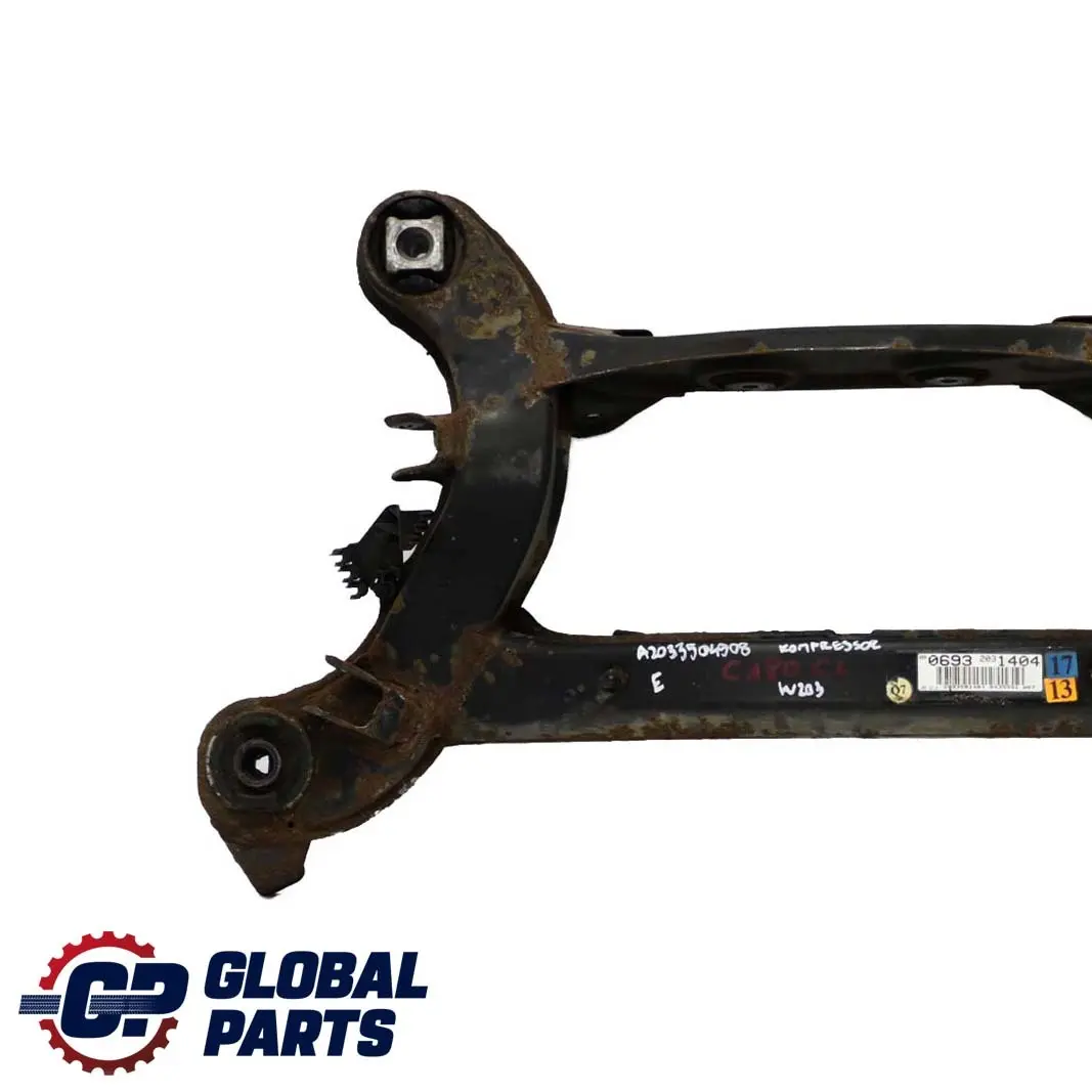 Mercedes W203 Rear Axle Cradle Subframe Carrier - SKU A2033504908 - Part number A2033504908