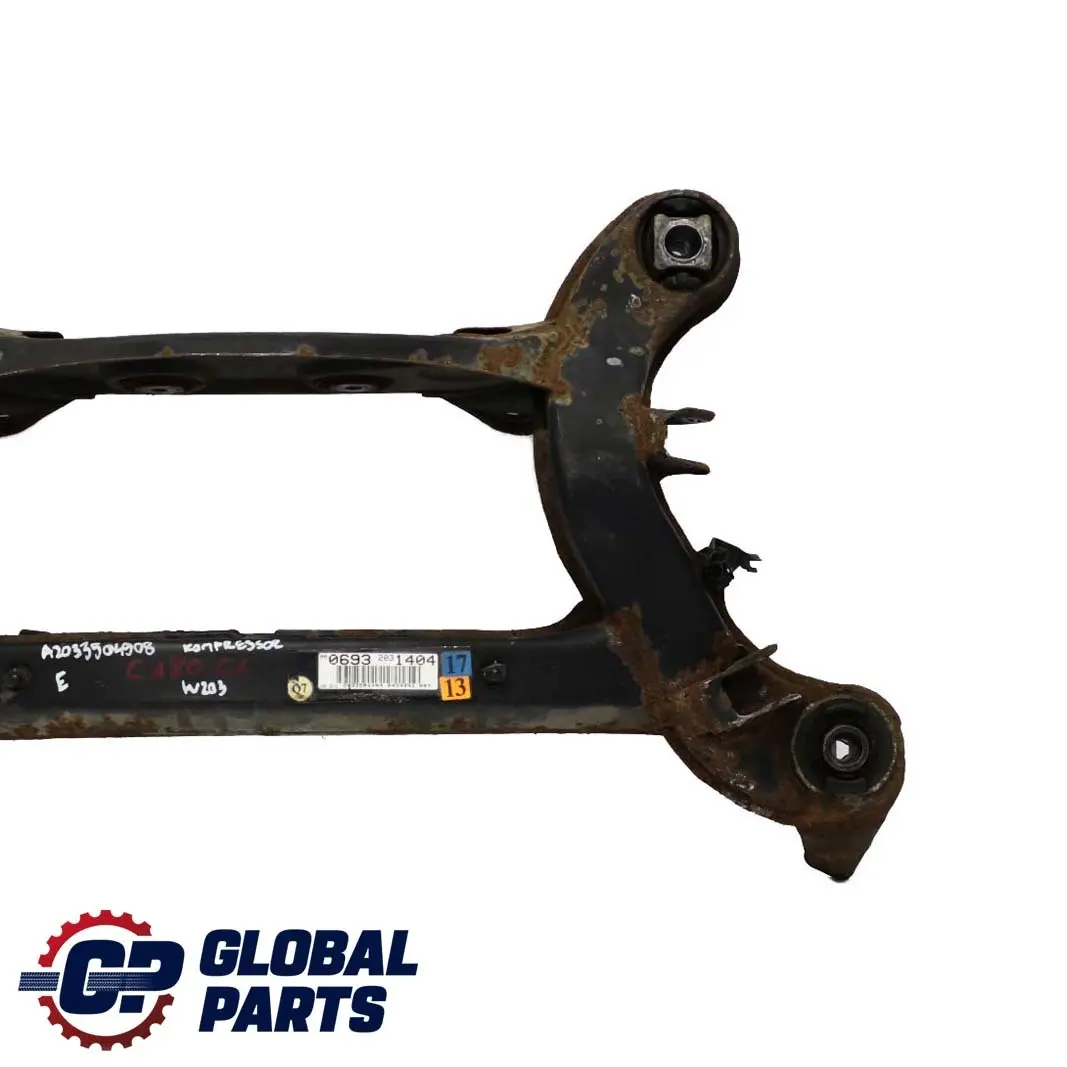 Mercedes W203 Rear Axle Cradle Subframe Carrier - SKU A2033504908 - Part number A2033504908