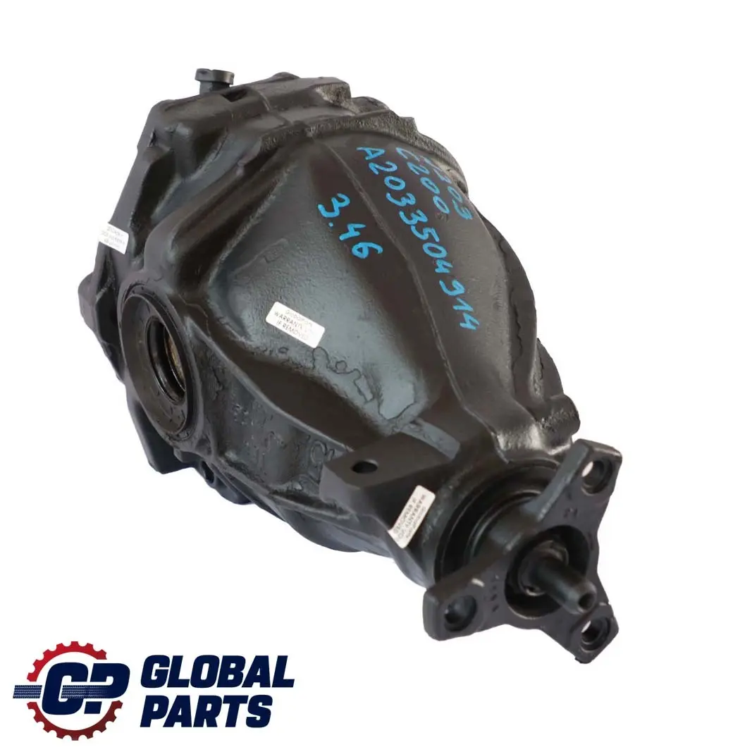 Mercedes-Benz W203 W210 Rear Differential Diff 3,46 Ratio WARRANTY to with Part number A2033504914 Mercedes-Benz W203 W210 Rear Differential Diff 3,46 Ratio WARRANTY - SKU A2033504914 - Part number A2033504914