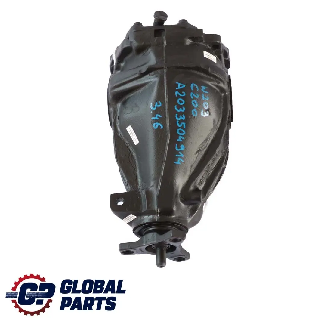  Mercedes-Benz W203 W210 Rear Differential Diff 3,46 Ratio WARRANTY - SKU A2033504914 - Part number A2033504914