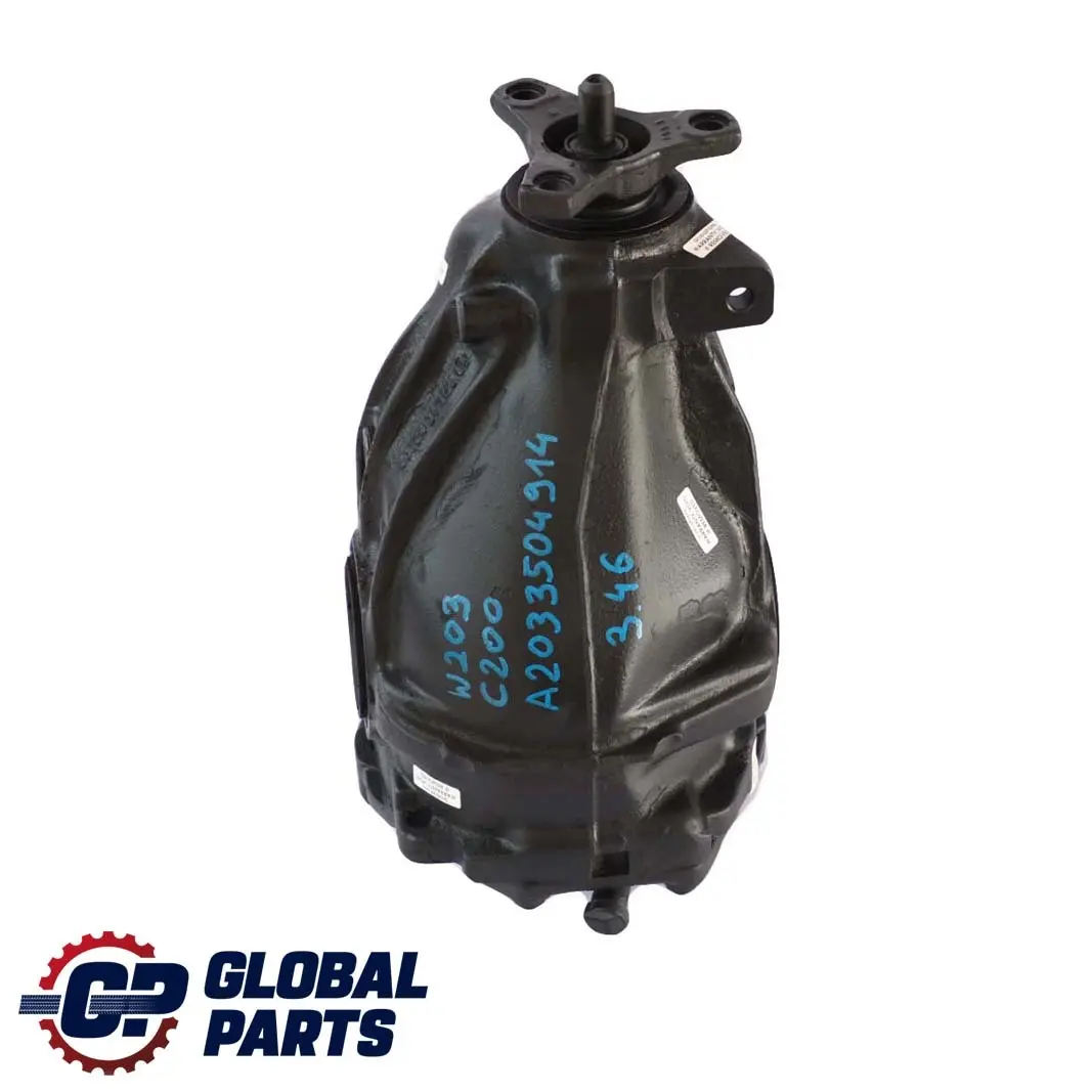  Mercedes-Benz W203 Hinterachsgetriebe Differenzial 3,46 GARANTIE - SKU A2033504914 - Teilenummer A2033504914