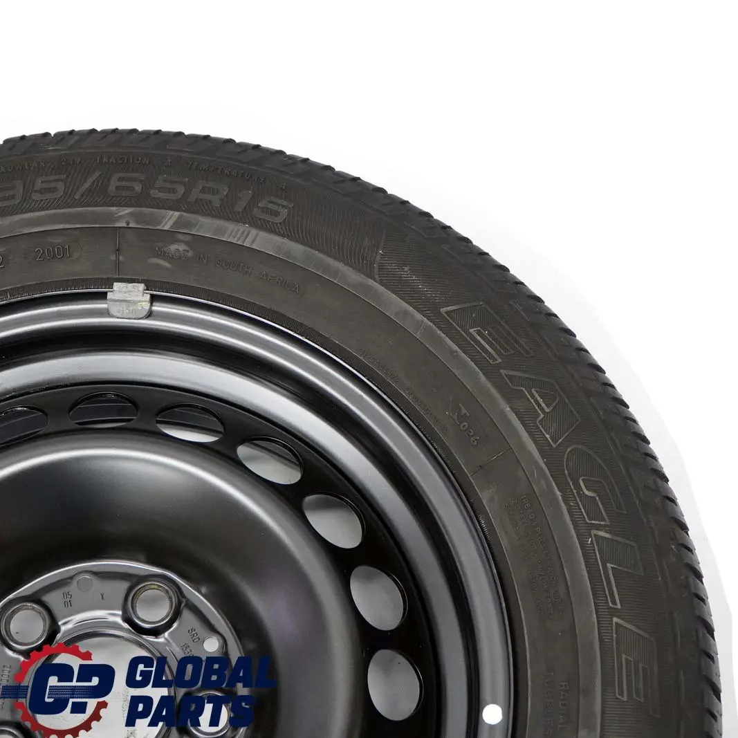 Mercedes C-Class W203 S203 Spare Wheel 15" 6J ET:31 Black - SKU A2034000002-2 - Part number A2034000002