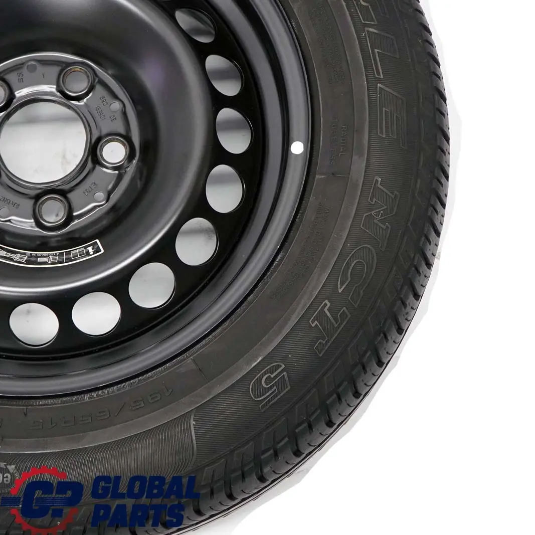 Spare Wheel 15" 6J ET:31 Black to Mercedes C-Class W203 S203 with Part number A2034000002 Mercedes C-Class W203 S203 Spare Wheel 15" 6J ET:31 Black - SKU A2034000002-2 - Part number A2034000002