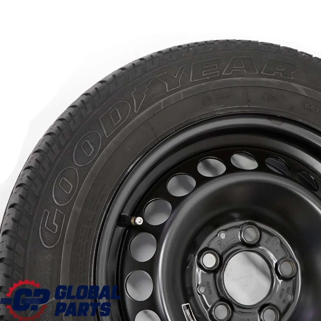  Mercedes-Benz W203 S203 Spare Wheel Steel 15" 6J Tyre R15 195/65 - SKU A2034000002-2 - Part number A2034000002