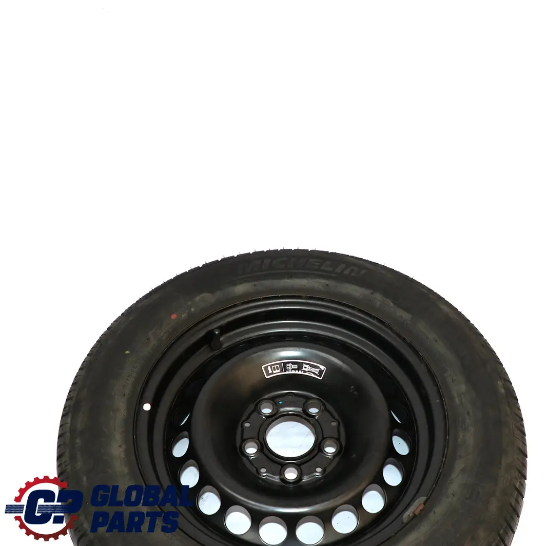 Mercedes-Benz W203 S203 Spare Wheel Steel 15" 6J Tyre R15 195/65 A2034000002