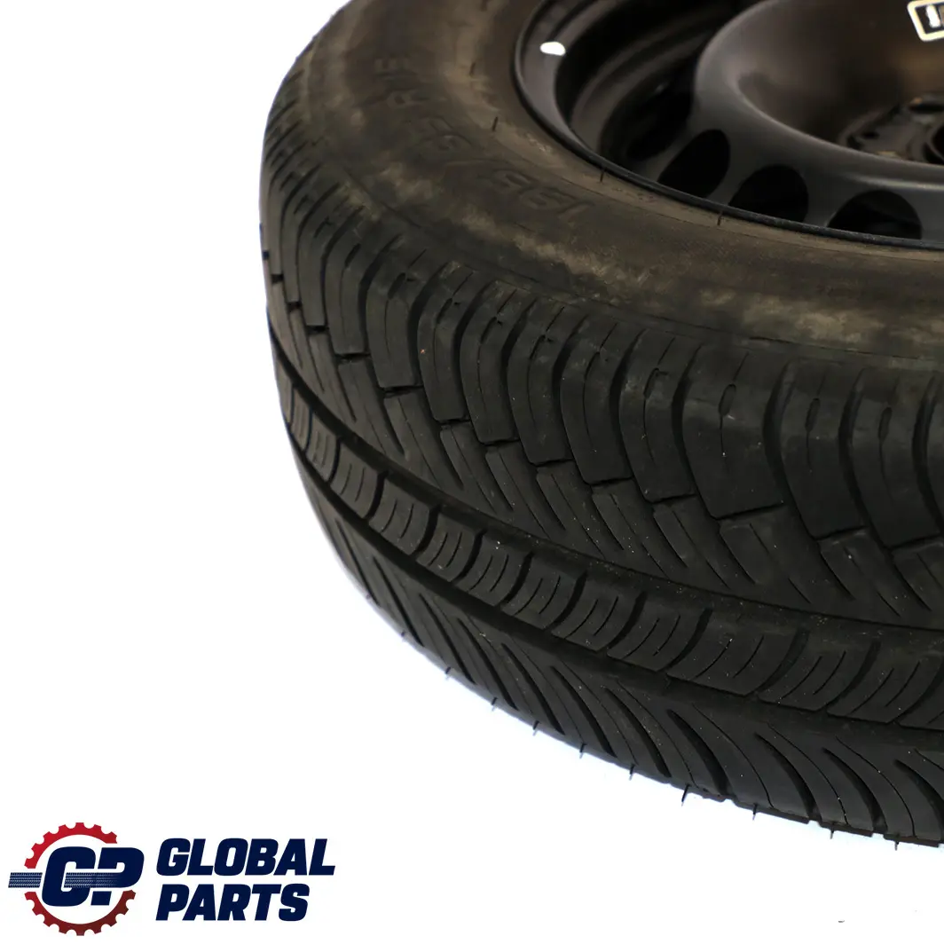  Mercedes-Benz W203 Stahl Felge 15" Notrad Reserverad Reifen 195/65 - SKU A2034000002-3 - Teilenummer A2034000002