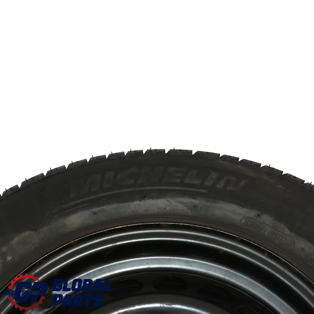 Mercedes-Benz W203 Stahl Felge 15" Notrad Reserverad Reifen 195/65 - SKU A2034000002-3 - Teilenummer A2034000002