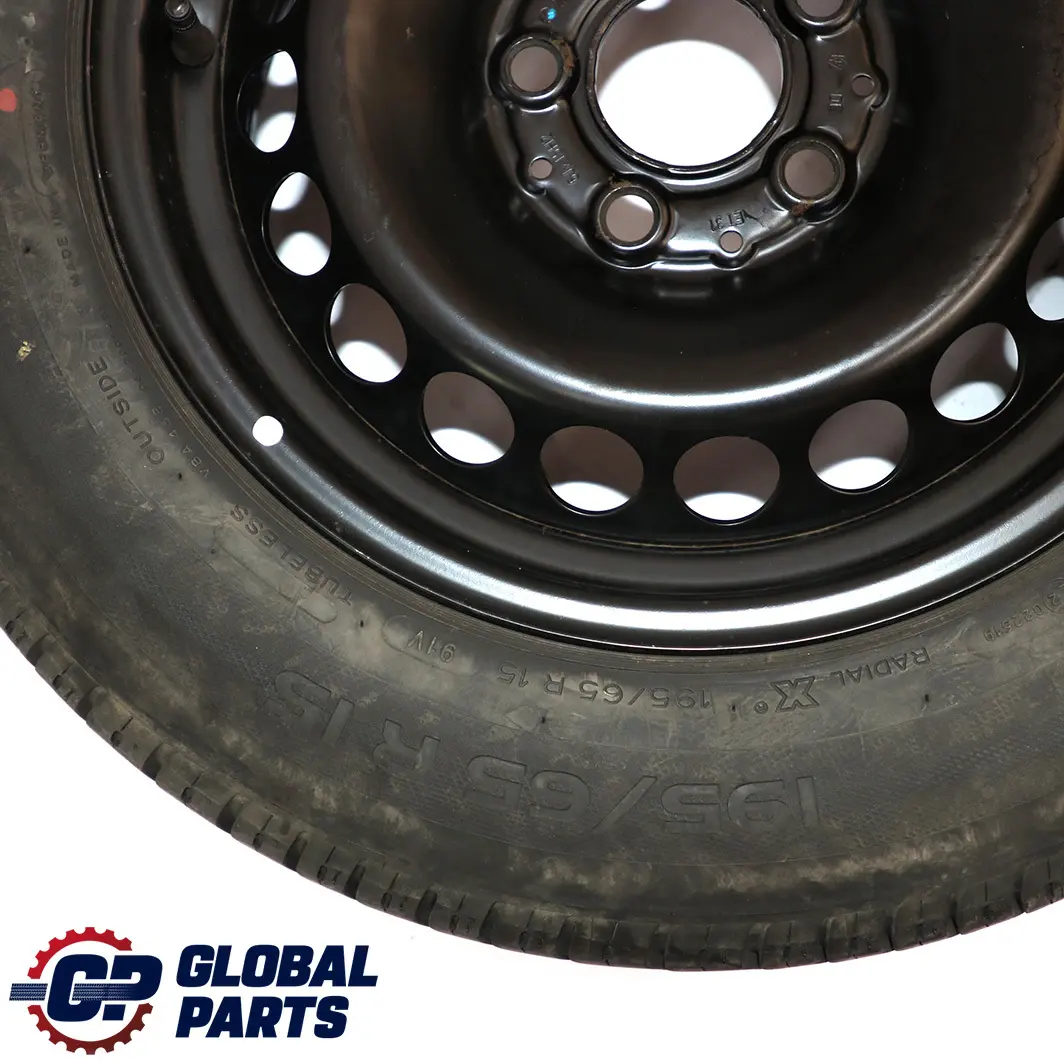 Mercedes-Benz W203 S203 Spare Wheel Steel 15" 6J Tyre R15 195/65 to with Part number A2034000002 Mercedes-Benz W203 S203 Spare Wheel Steel 15" 6J Tyre R15 195/65 - SKU A2034000002-3 - Part number A2034000002