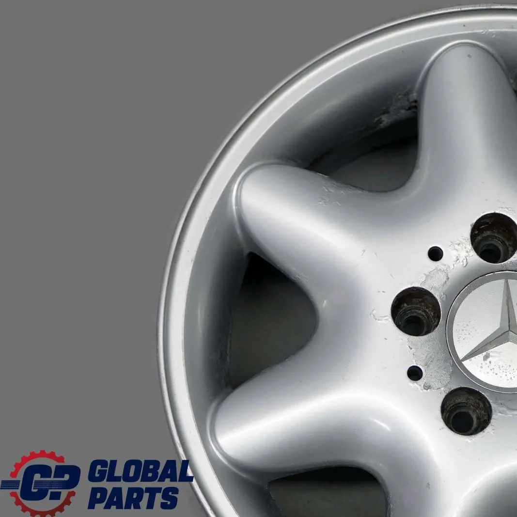 Mercedes-Benz C-Klasse W203 Silber Alufelge Alu Felge 15" ET:31 6J für mit Teilenummer A2034010002 Mercedes-Benz C-Klasse W203 Silber Alufelge Alu Felge 15" ET:31 6J - SKU A2034010002-1 - Teilenummer A2034010002