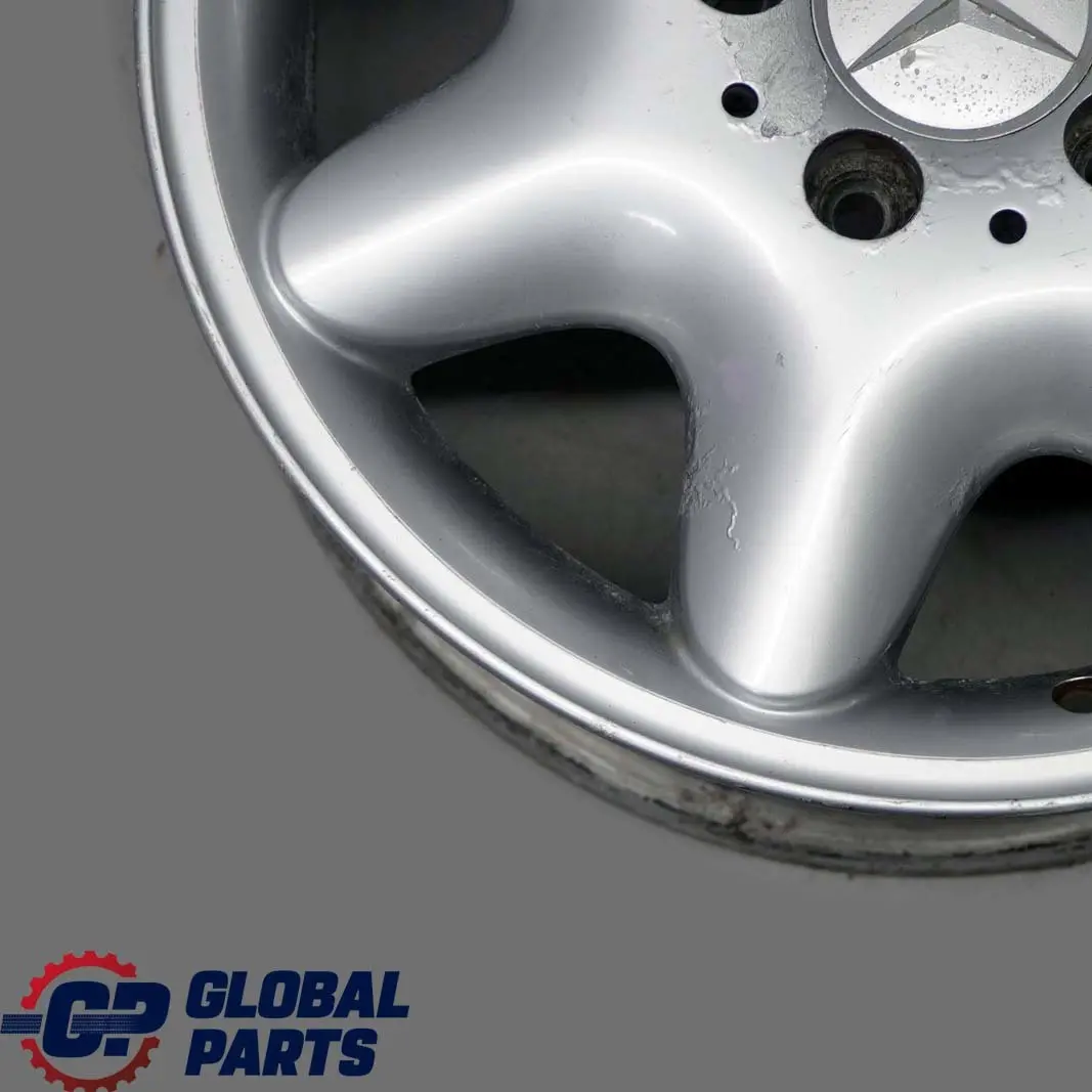Mercedes-Benz C-Class W203 Silver Alloy Wheel Rim 15" ET:31 6J to with Part number A2034010002 Mercedes-Benz C-Class W203 Silver Alloy Wheel Rim 15" ET:31 6J - SKU A2034010002-1 - Part number A2034010002