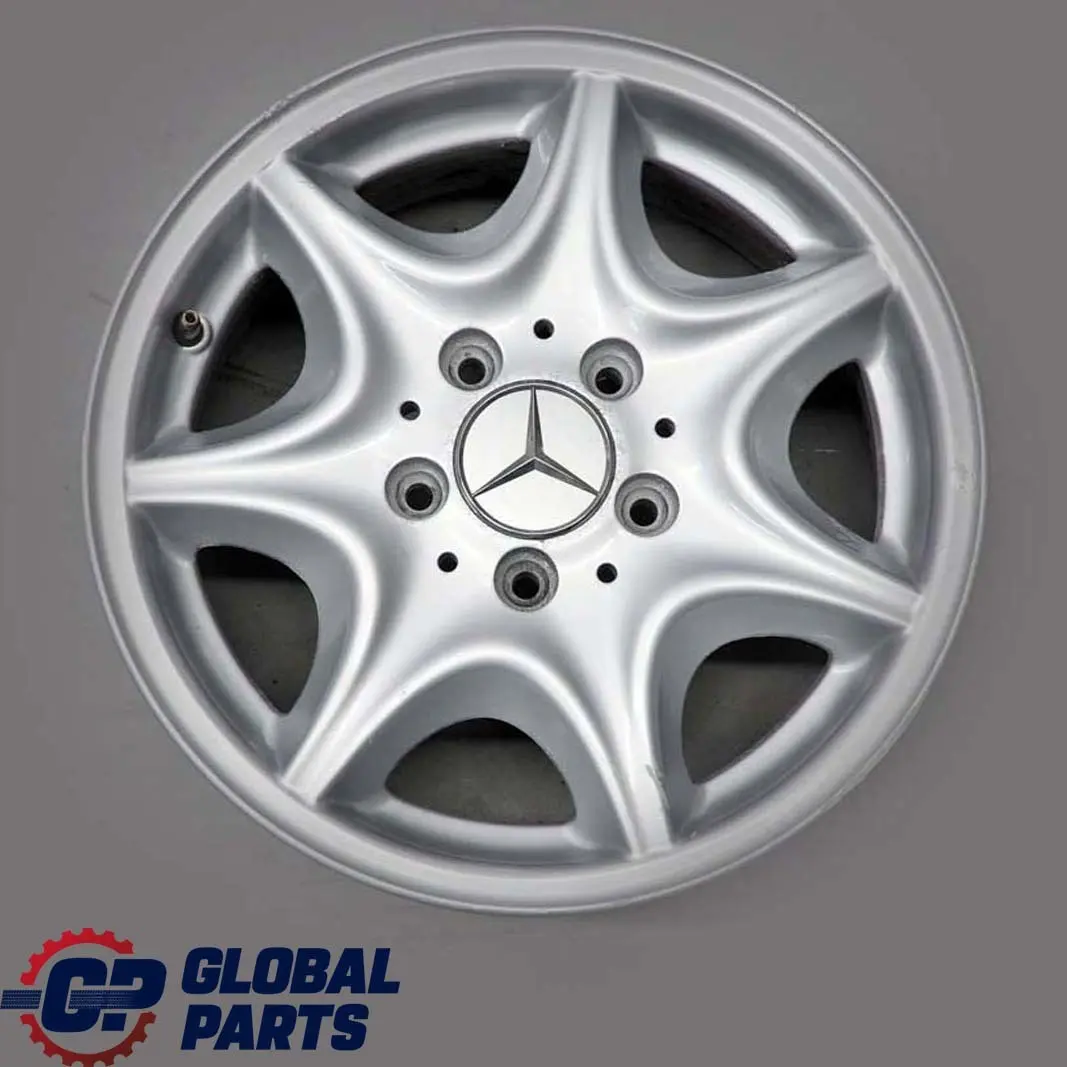 Mercedes-Benz C-Klasse W203 Silber Alufelge Alu Felge 15" ET:31 6J für mit Teilenummer A2034010102 Mercedes-Benz C-Klasse W203 Silber Alufelge Alu Felge 15" ET:31 6J - SKU A2034010102-1 - Teilenummer A2034010102