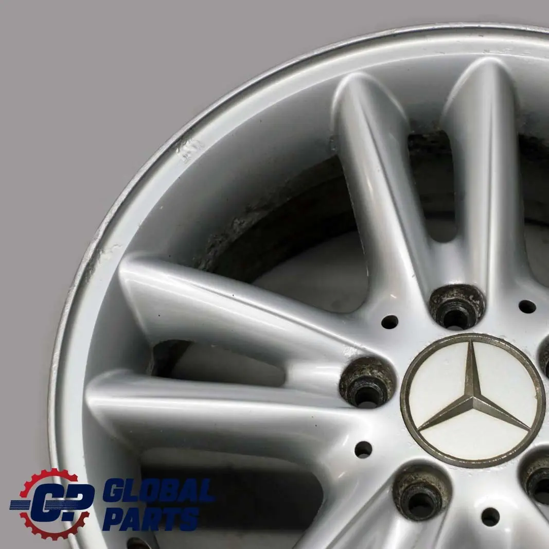 Mercedes-Benz C-Class W203 Silver Alloy Wheel Rim 16" 7J ET:37 to with Part number A2034010202 Mercedes-Benz C-Class W203 Silver Alloy Wheel Rim 16" 7J ET:37 - SKU A2034010202-2 - Part number A2034010202
