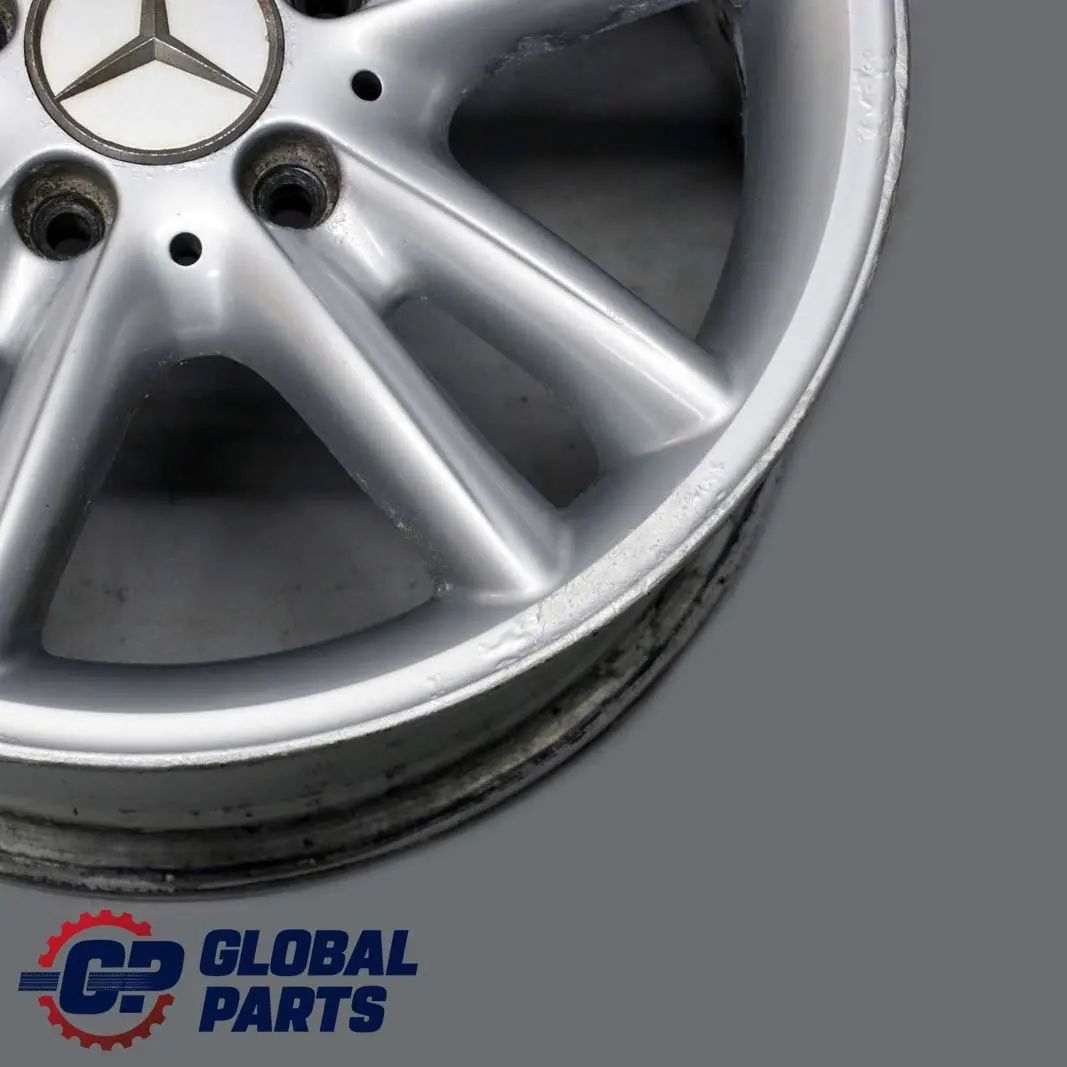  Mercedes-Benz C-Class W203 Silver Alloy Wheel Rim 16" 7J ET:37 - SKU A2034010202-2 - Part number A2034010202