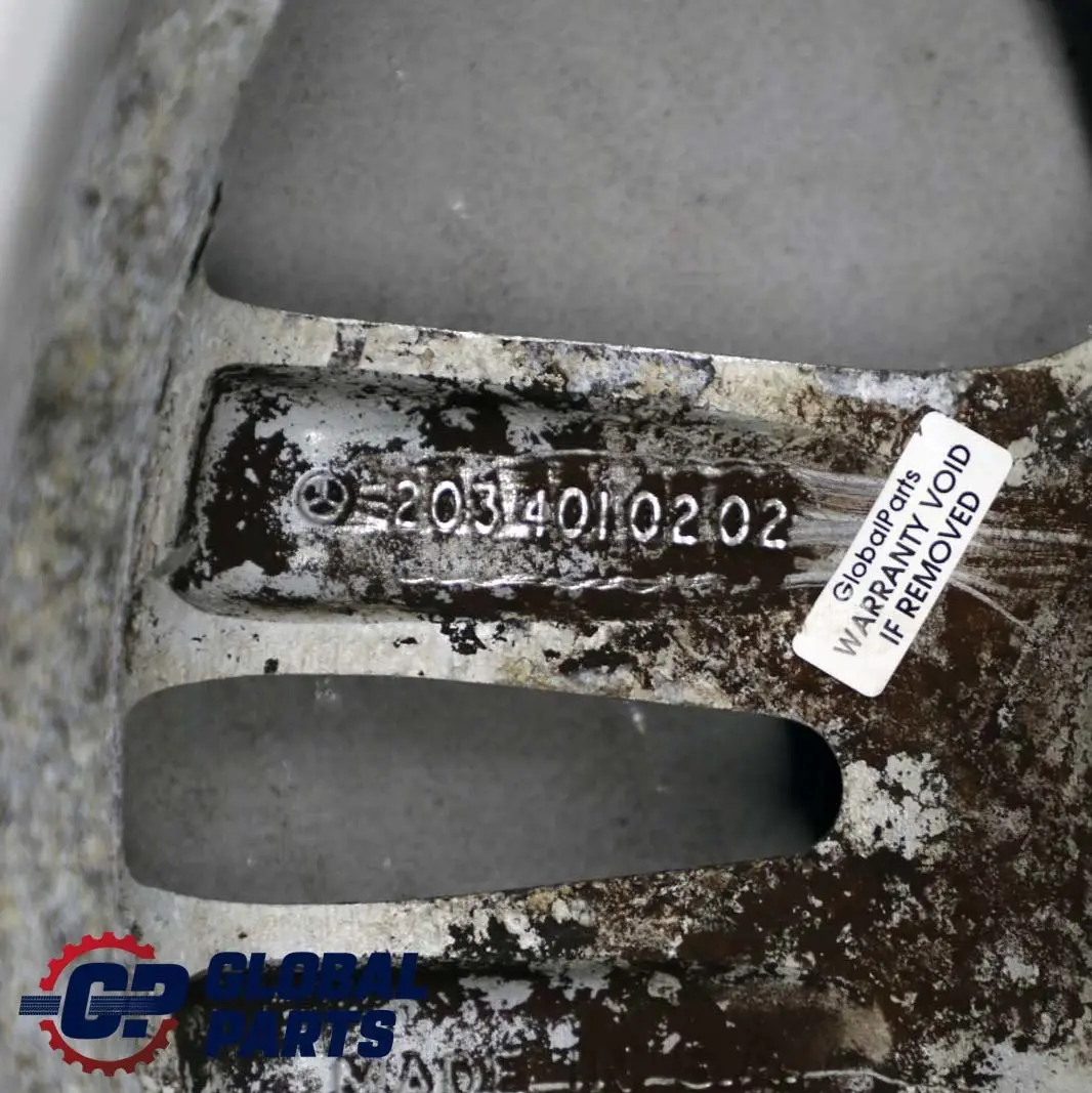 Mercedes-Benz C-Class W203 Silver Alloy Wheel Rim 16" 7J ET:37 to with Part number A2034010202 Mercedes-Benz C-Class W203 Silver Alloy Wheel Rim 16" 7J ET:37 - SKU A2034010202-2 - Part number A2034010202