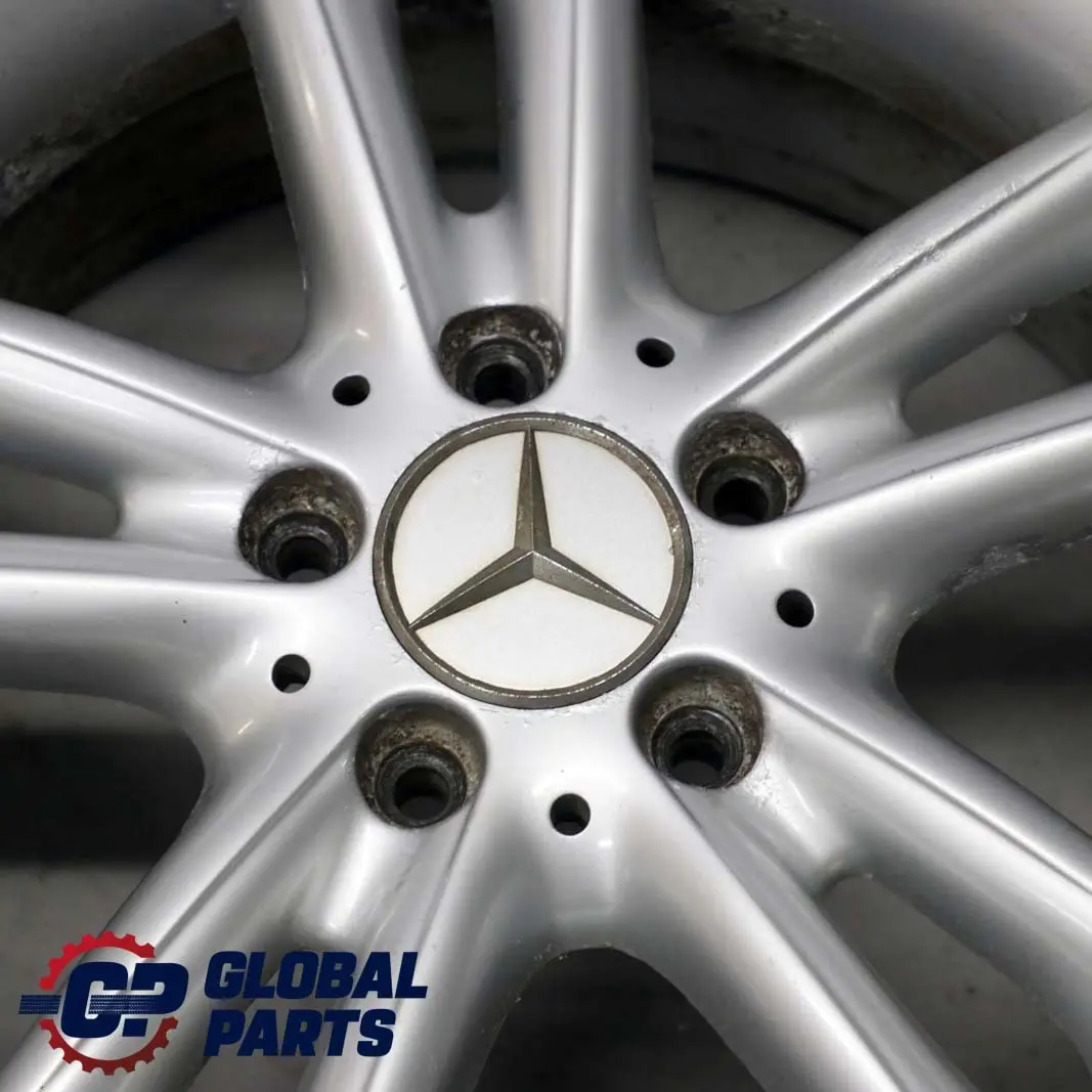 Mercedes-Benz C-Class W203 Silver Alloy Wheel Rim 16" 7J ET:37 to with Part number A2034010202 Mercedes-Benz C-Class W203 Silver Alloy Wheel Rim 16" 7J ET:37 - SKU A2034010202-2 - Part number A2034010202