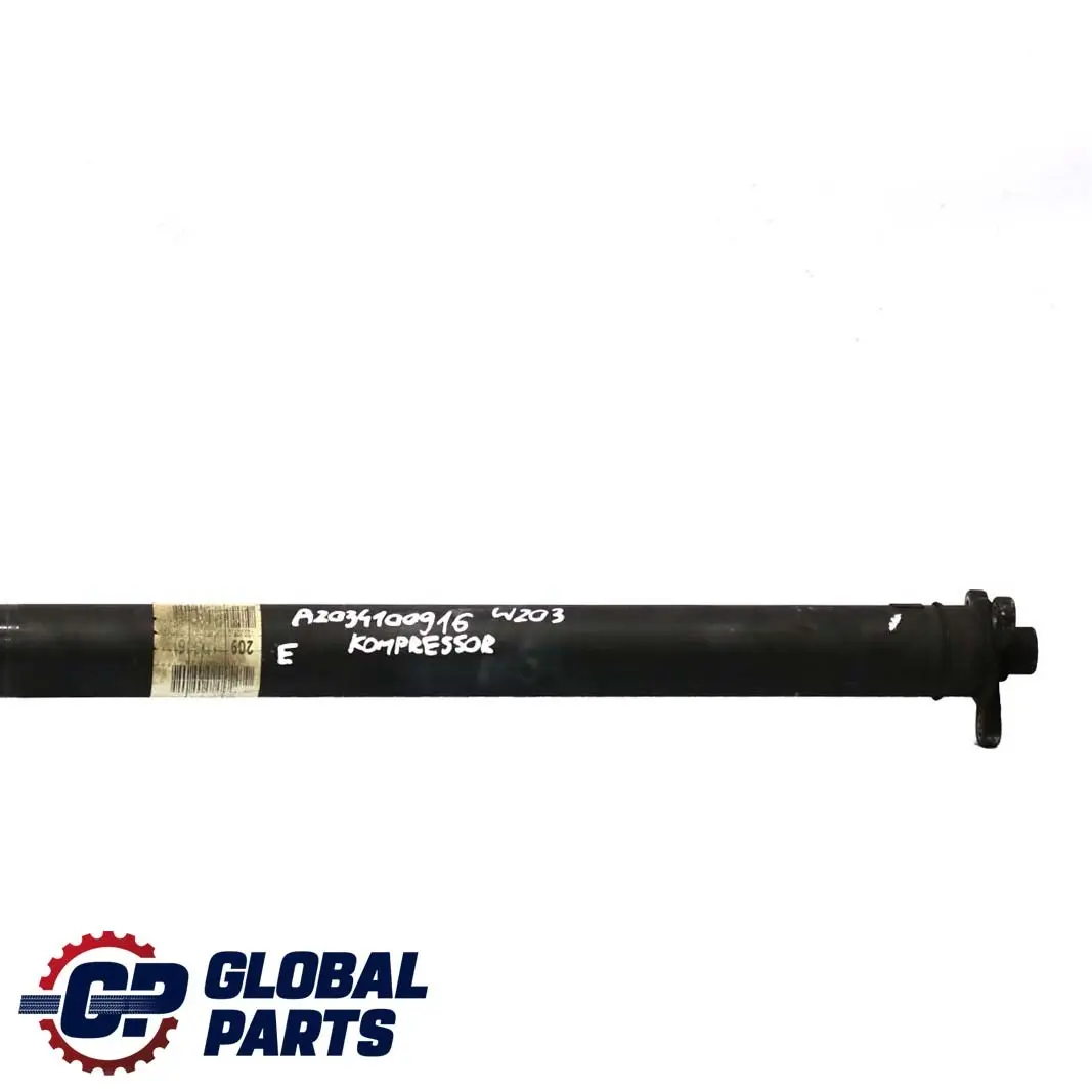  Mercedes-Benz C CLK W203 C209 Kompressor Drive Prop Shaft Propshaft Manual - SKU A2034100916 - Part number A2034100916