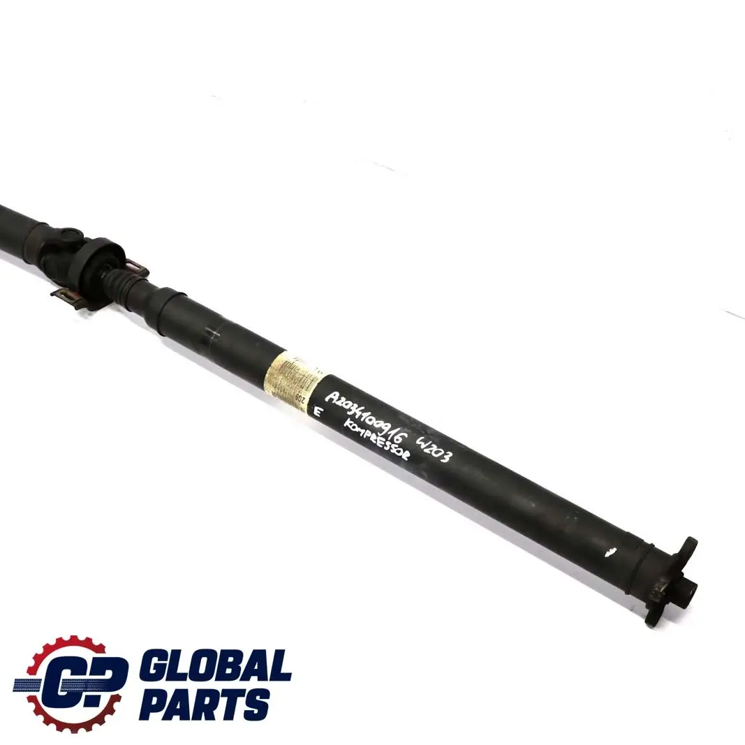 Mercedes-Benz C CLK W203 C209 Kompressor Drive Prop Shaft Propshaft Manual to with Part number A2034100916 Mercedes-Benz C CLK W203 C209 Kompressor Drive Prop Shaft Propshaft Manual - SKU A2034100916 - Part number A2034100916