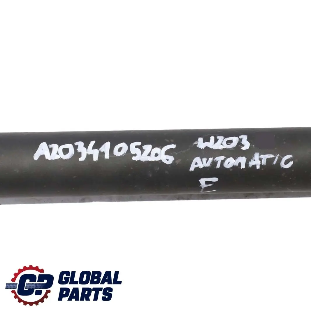 Mercedes-Benz C W203 C 180 Drive Prop Shaft Propshaft Automatic - SKU A2034105206 - Part number A2034105206