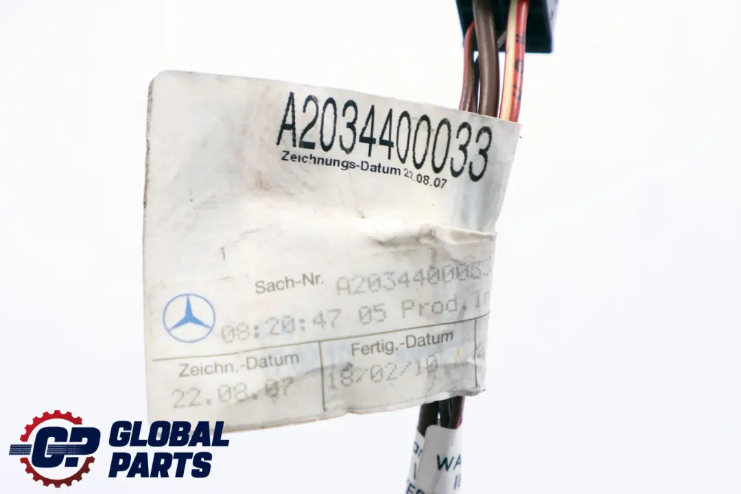 Türkabelbaum Kabelbaum Tür Vorne Links Rechts für Mercedes CLC CL203 mit Teilenummer A2034400033 Mercedes CLC CL203 Türkabelbaum Kabelbaum Tür Vorne Links Rechts - SKU A2034400033-1 - Teilenummer A2034400033