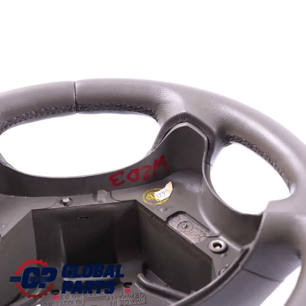 Mercedes-Benz C-Class W203 Leather Steering Wheel to with Part number A2034600903 Mercedes-Benz C-Class W203 Leather Steering Wheel - SKU A2034600903 - Part number A2034600903