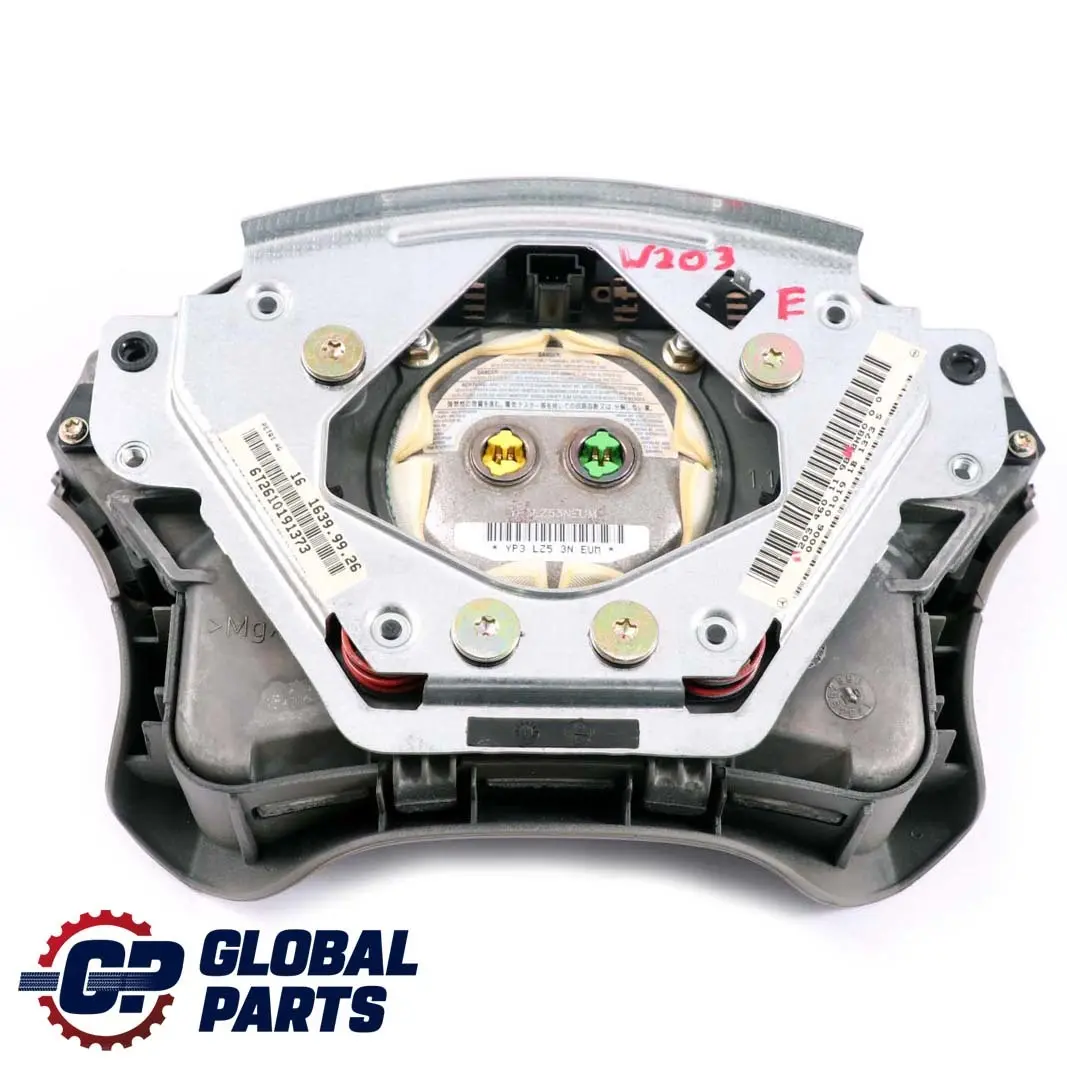  Mercedes-Benz C-Class W203 Steering Wheel Airbag Air Bag Grey - SKU A2034601198 - Part number A2034601198