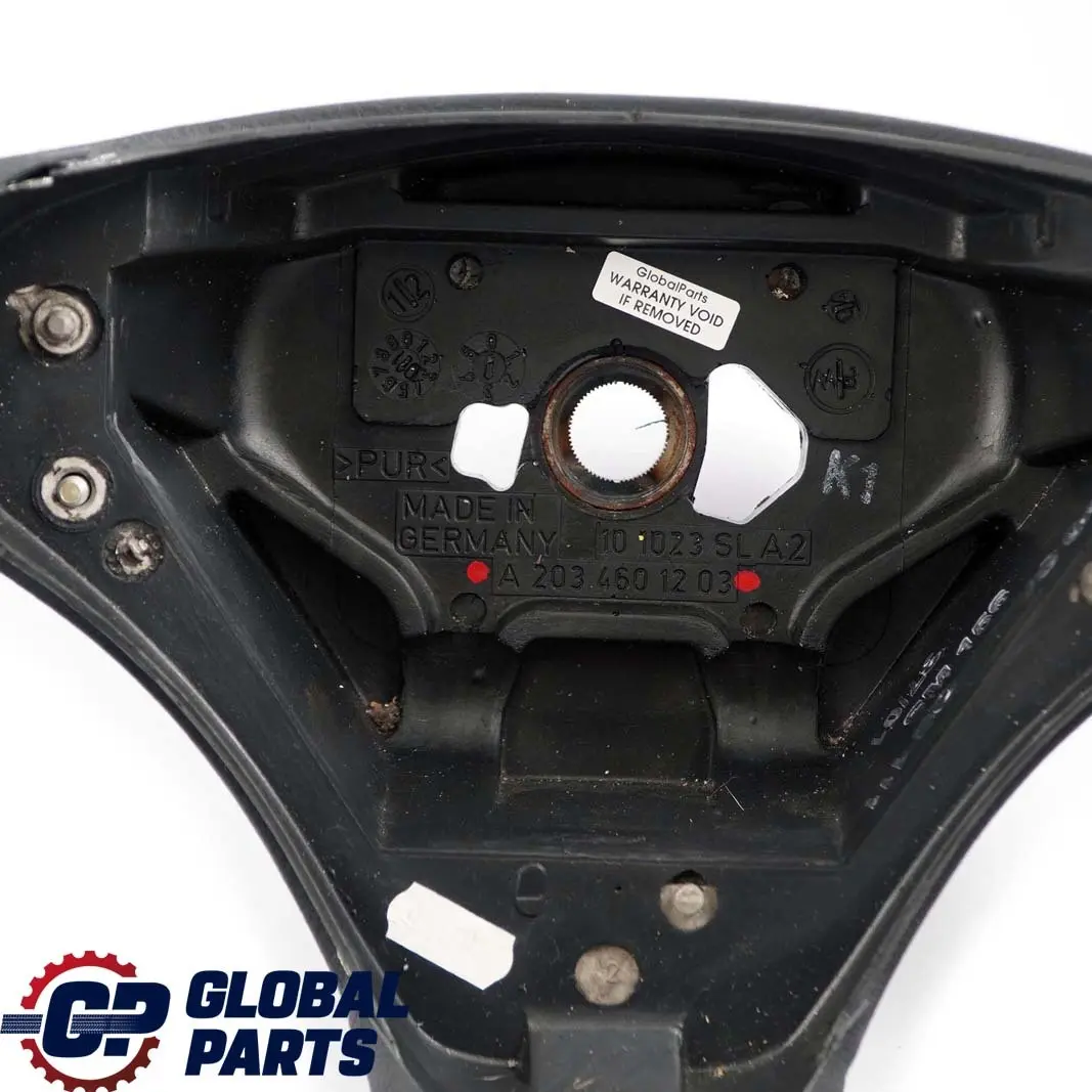  Mercedes-Benz CLC-Klasse CL203 Neues Leder Schwarz Lenkrad - SKU A2034601203-2 - Teilenummer A2034601203