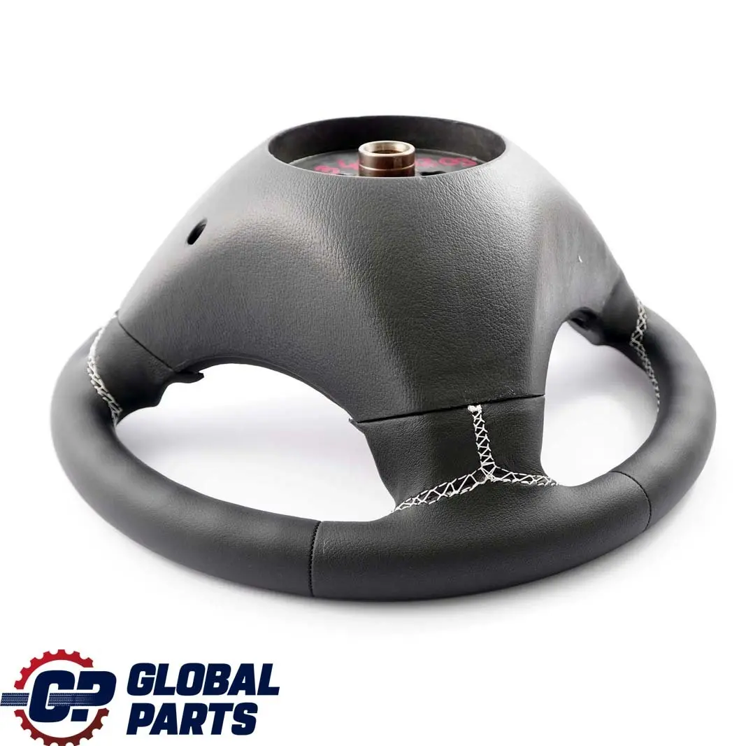  Mercedes-Benz CLC CL203 NEW Black Leather Steering Wheel with White Threads - SKU A2034601203-2 - Part number A2034601203
