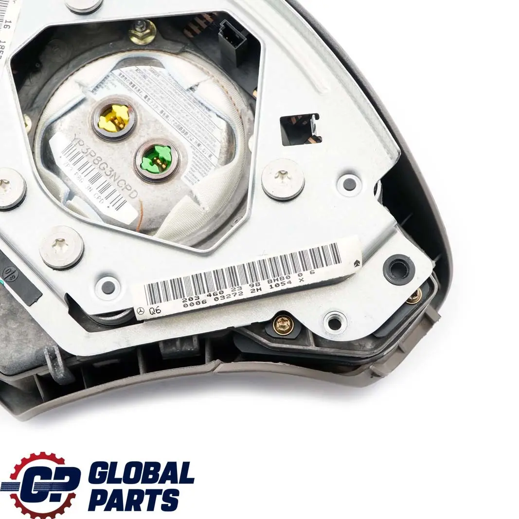 Mercedes-Benz C-Class W203 Steering Wheel Airbag Switch Buttons to with Part number A2034602398 Mercedes-Benz C-Class W203 Steering Wheel Airbag Switch Buttons - SKU A2034602398-1 - Part number A2034602398