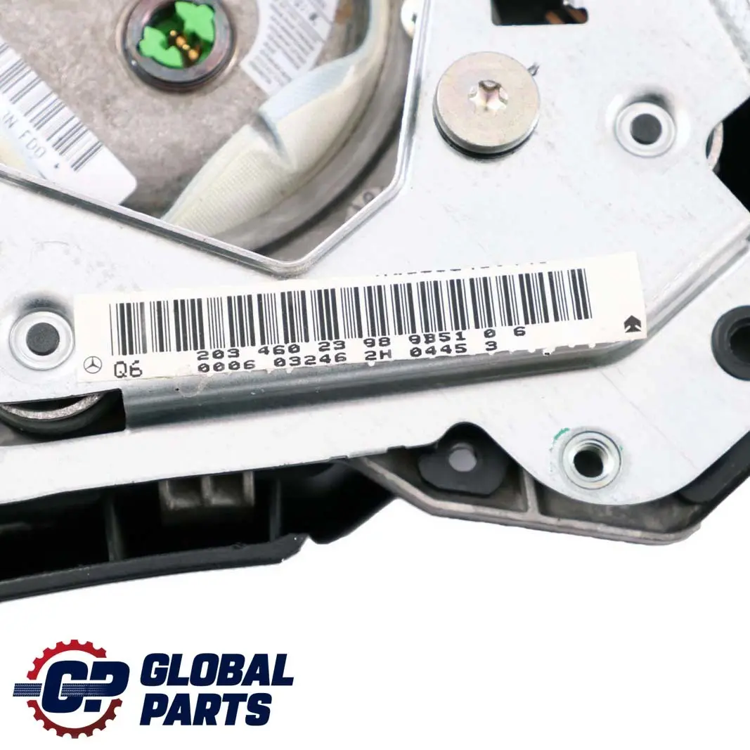 Air Module Mercedes S203 W203 Steering Wheel Driver's Side Black - SKU A2034602398 - Part number A2034602398