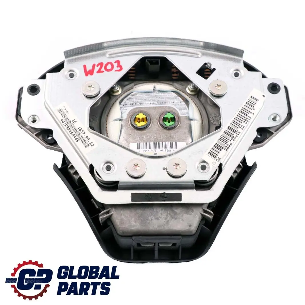  Module Air Mercedes S203 W203 Volant Côté Conducteur Noir - SKU A2034602398 - Numéro de pièce A2034602398