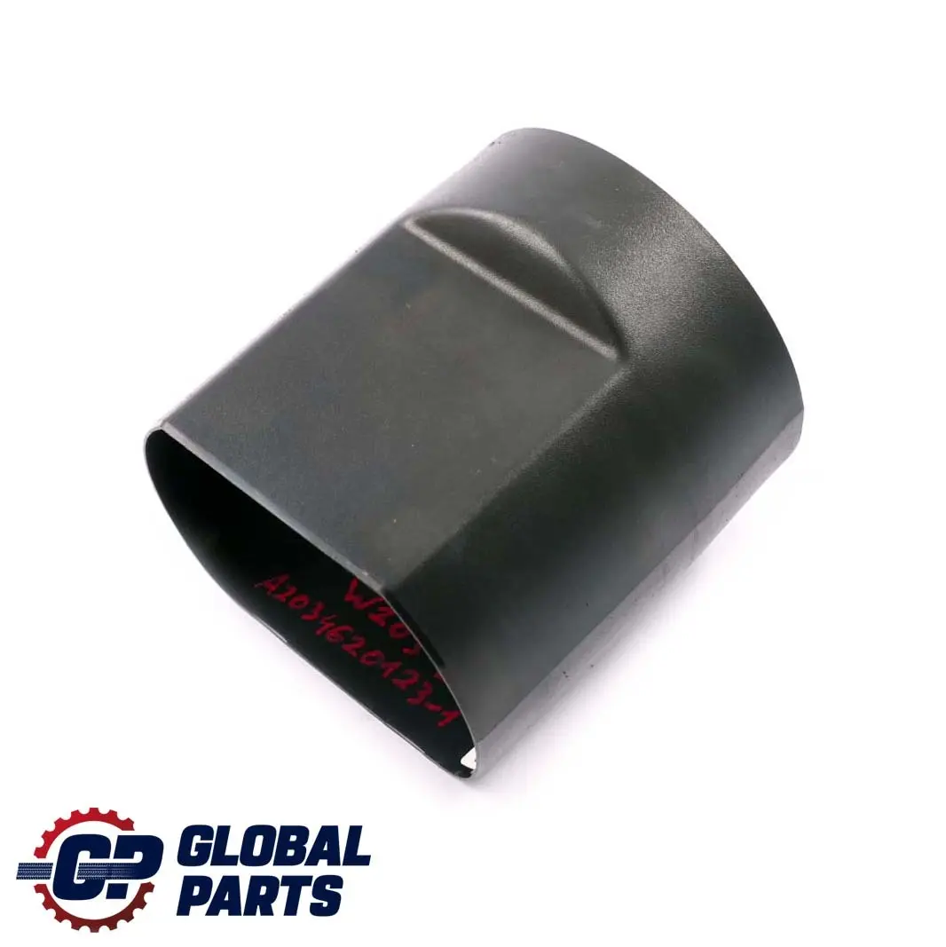 Mercedes-Benz W203 Steering Wheel Column Trim Cover Surround Black  - SKU A2034620123-1 - Part number A2034620123
