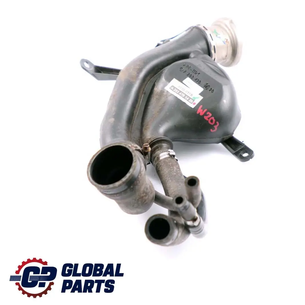  Mercedes-Benz C-Class W203 Fuel Tank Filler Neck Pipe Hose - SKU A2034701420 - Part number A2034701420