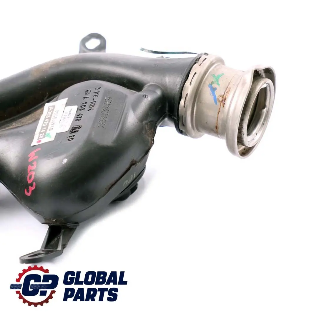 Mercedes W203 Cuello de llenado del depósito de combustible Manguera - SKU A2034701420 - Número de pieza A2034701420