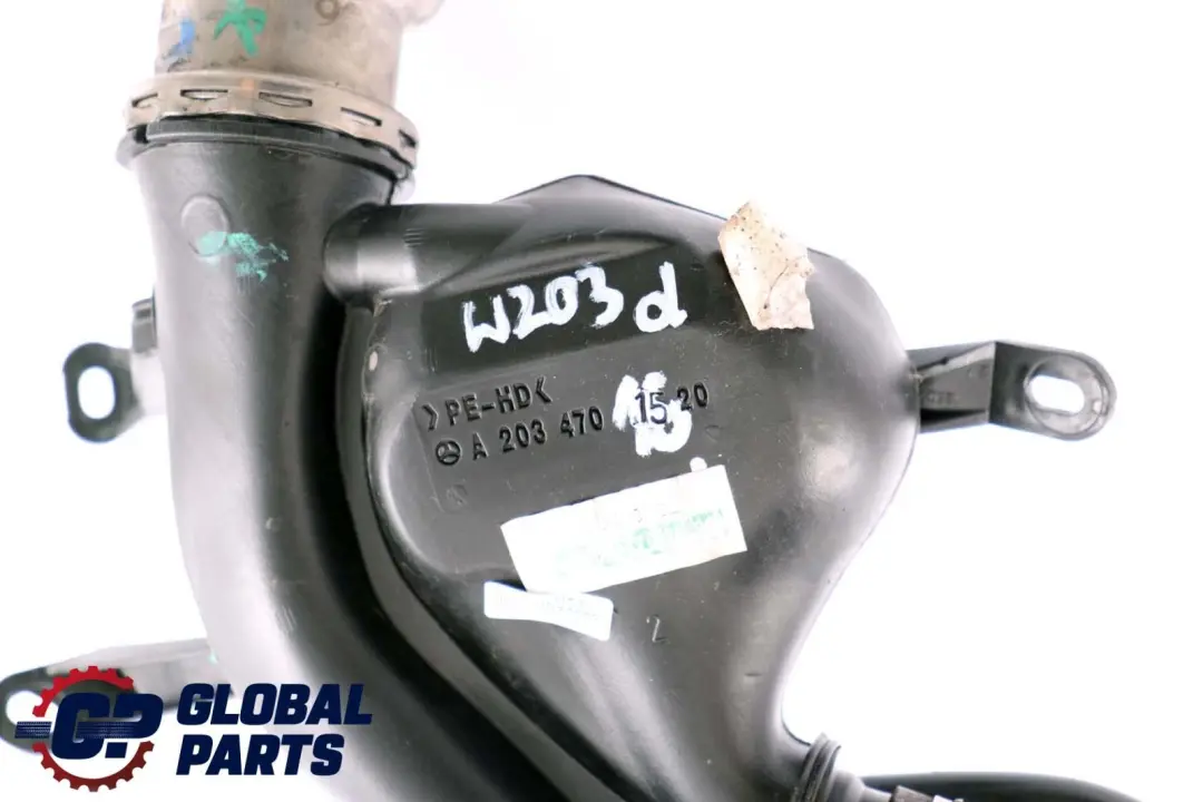 Tubo del cuello De llenado del deposito De combustible para Mercedes W203 con número de pieza A2034701620 Mercedes W203 Tubo del cuello De llenado del deposito De combustible - SKU A2034701620 - Número de pieza A2034701620