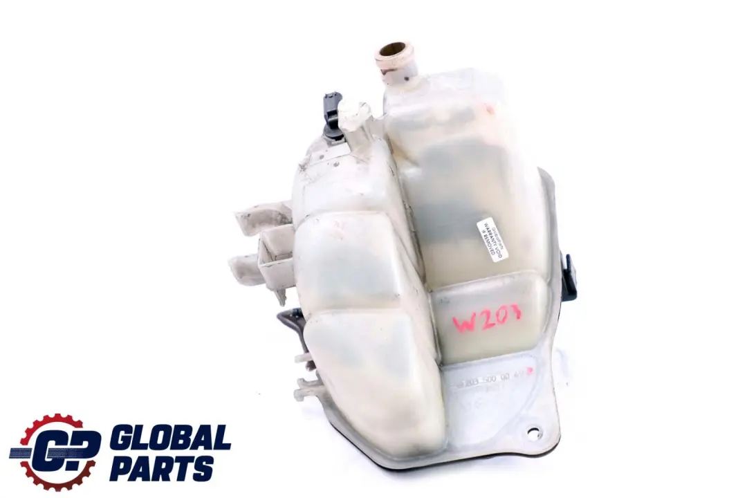 Mercedes-Benz C CLK Class W203 C209 Coolant Expansion Bottle to Tank with Part number A2035000049 Tank Mercedes-Benz C CLK Class W203 C209 Coolant Expansion Bottle - SKU A2035000049 - Part number A2035000049