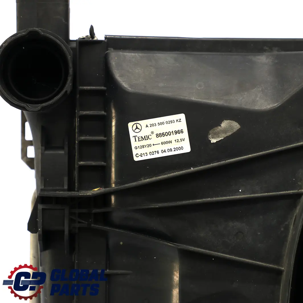 Mercedes-Benz W203 OM611 Diesel Refroidissement Moteur Ventilateur  - SKU A2035000293-3 - Numéro de pièce A2035000293
