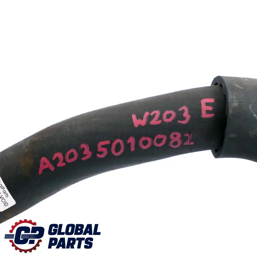  Mercedes-Benz W203 Tubo Flessibile Radiatore Tubo Dell'Acqua - SKU A2035010082 - Numero di parte A2035010082