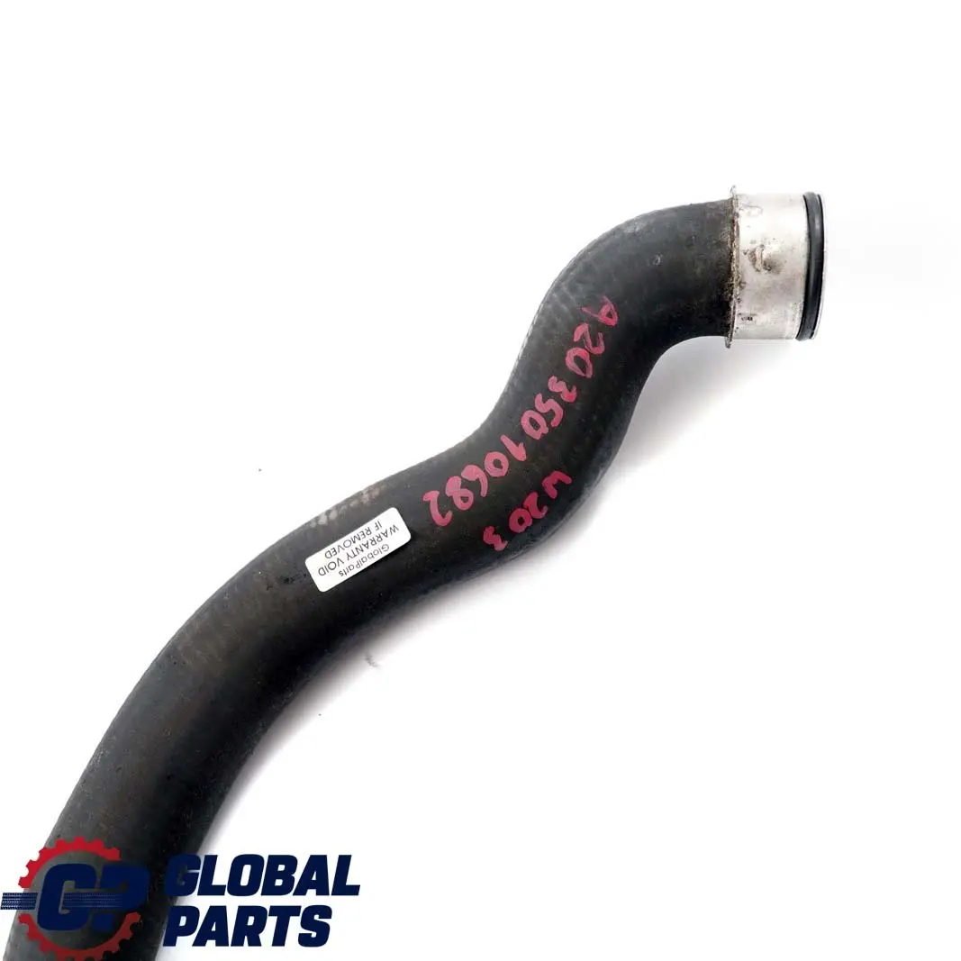  Mercedes-Benz C W203 OM611 Radiator Expansion Tank Top Coolant Hose - SKU A2035010682 - Part number A2035010682