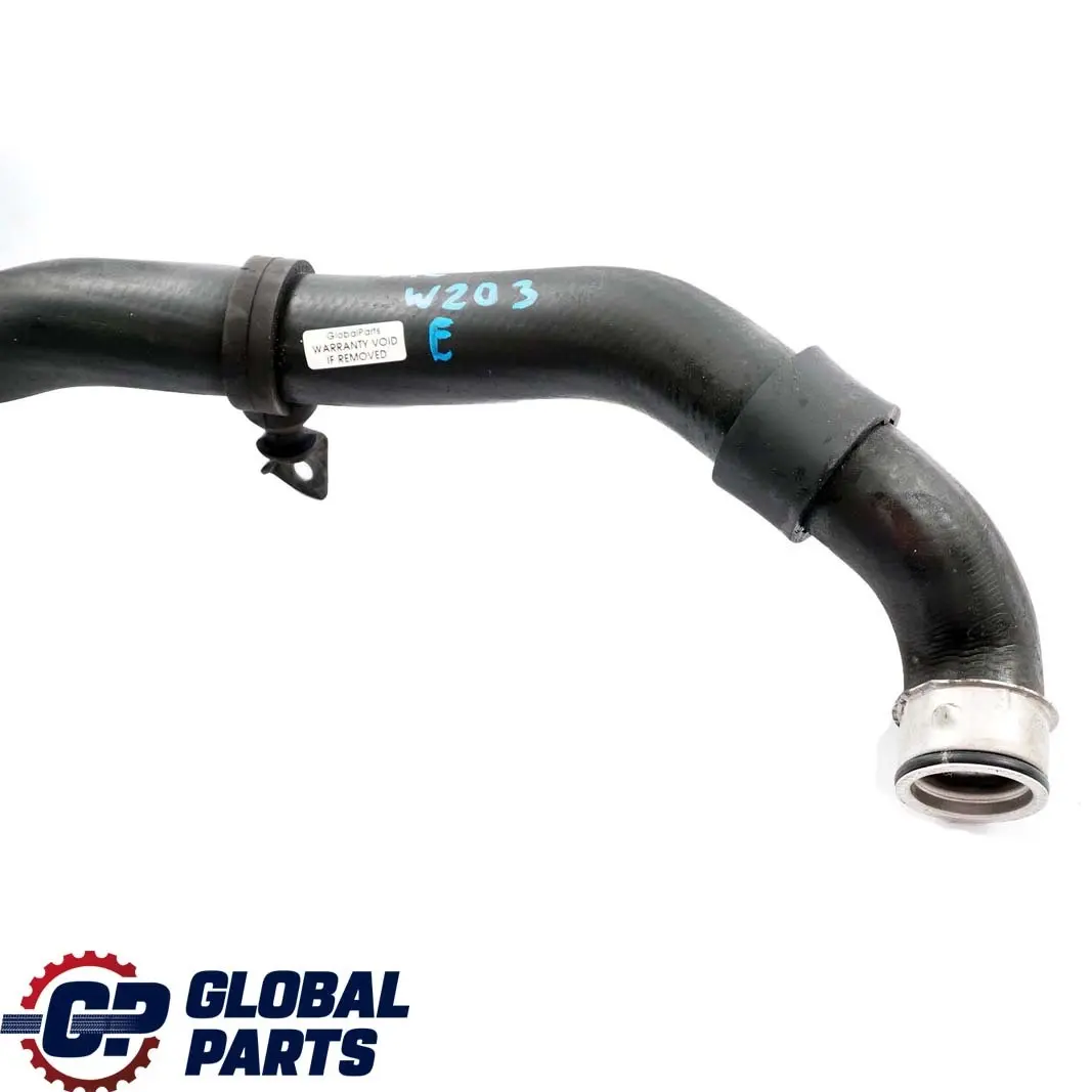 Mercedes W203 200 Kompressor M111 Tuyau inférieur radiateur de refroidissement - SKU A2035012882 - Numéro de pièce A2035012882